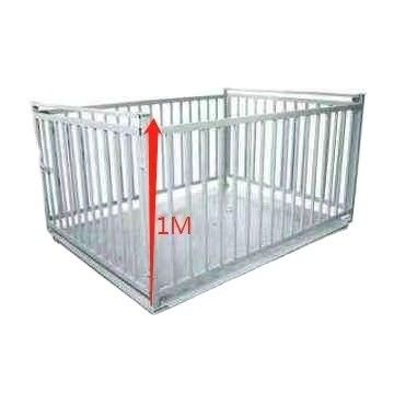 0.6m x 0.8m a 1m x 1.2m 0.5t-2t Plataforma de pesaje de suelo Escala de amortiguación personalizable