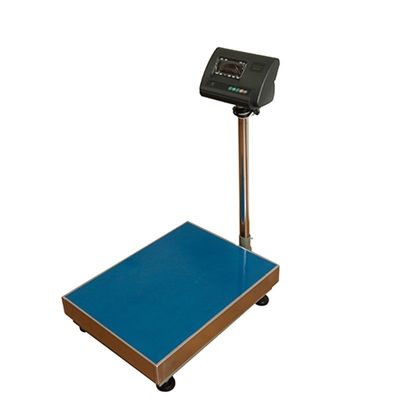 Escala de conteo electrónico comercial Escala de plataforma de 300 kg con material de acero al carbono