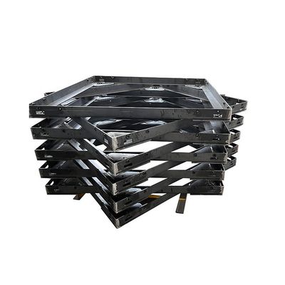 Soporte personalizado ODM 60 * 80MM 1000kg Plataforma digital Balanza de peso de piso con mango