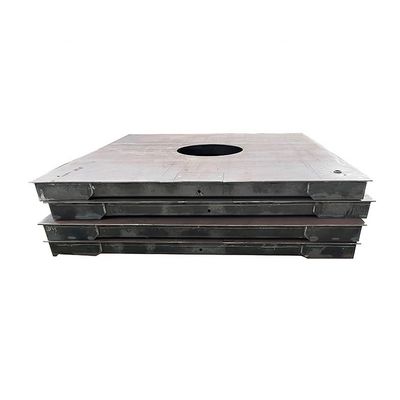 Soporte personalizado ODM 60 * 80MM 1000kg Plataforma digital Balanza de peso de piso con mango