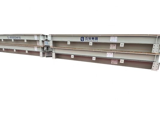 OEM soportado 3 * 12m 80T Balanza electrónica de camión Industrial Balanza de peso de puente de pesas