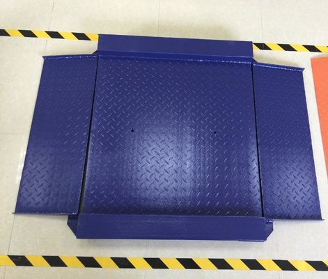 1.2m*1.2m Plataforma digital industrial Escala de 3 toneladas para cerdos Peso para el suelo de ganado Escala de pesaje