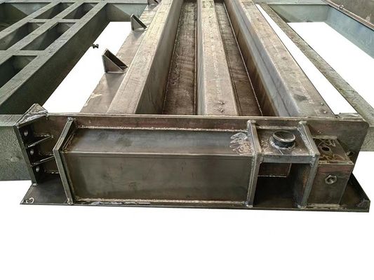 Escala de camión de carga pesada de 120T de acero al carbono 3X20M de pesaje digital con celdas de carga