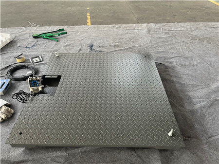 Pesar de suelo inalámbrico de 2 toneladas con precisión de 0,5 kg y suministro de energía para ser ordenado