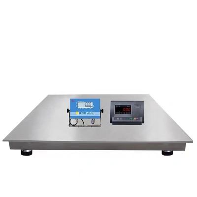 Escala de pesaje de piso digital de 3 toneladas de color personalizada para pesaje industrial
