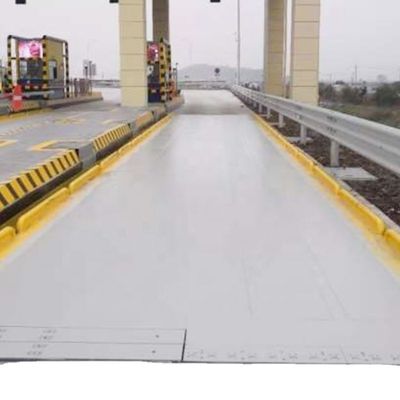 Balanza de camión industrial de puente de pesaje electrónico de 80 toneladas para un peso preciso