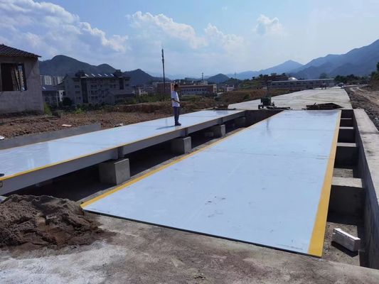 Certificado OIML III de 30 toneladas -300 toneladas en un puente de pesas de camión para pesas de gran capacidad