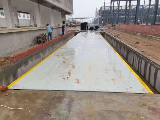 Peso portátil de 80 toneladas con balanza de 30 toneladas y pesaje electrónico de 60 toneladas