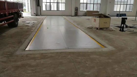 Balanza de pesas de 30 toneladas Balanza de pesas de camión digital 12M Nivel IP68 con tipo de pantalla LED