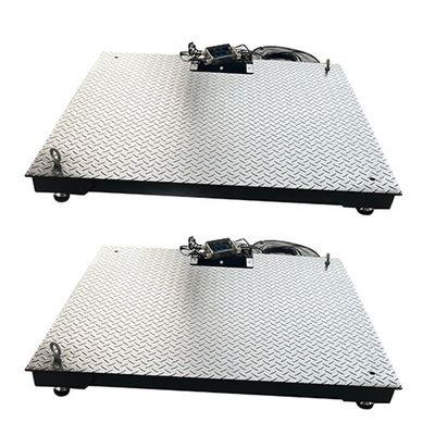 Plataforma digital industrial personalizada de 1,5*1,5 m de 1500 kg 3 toneladas de balanza de cerdo para el pesado de suelos de ganado