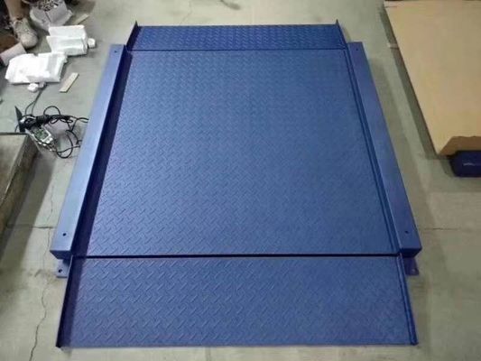 2T Plataforma electrónica digital de pisos de ganado con soporte personalizado