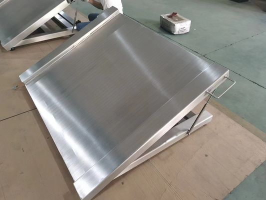 2T Plataforma electrónica digital de pisos de ganado con soporte personalizado