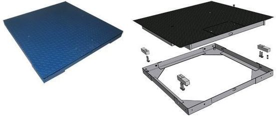 2T Plataforma electrónica digital de pisos de ganado con soporte personalizado