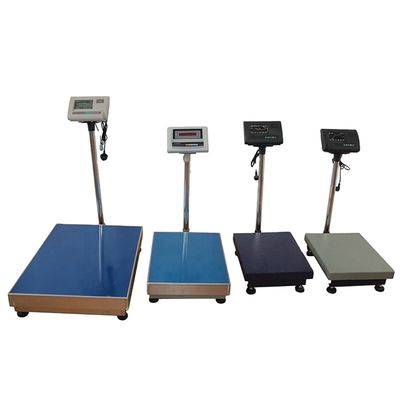 Escala de plataforma digital 450*600 mm 300kg 500kg para el almacén de conteo de envíos en 2023