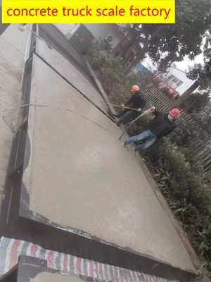 Puente de pesaje de escala de camión personalizable con alta precisión y humedad relativa del 95%