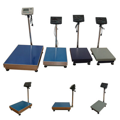200 kg/440 lbs Display portátil LCD LED Banco de piso personal Escala de plataforma postal