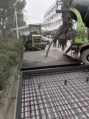 Display LED 60 t 80 t Caminos de pesaje de concreto Balanzas de 3-4 metros Ancho de la plataforma