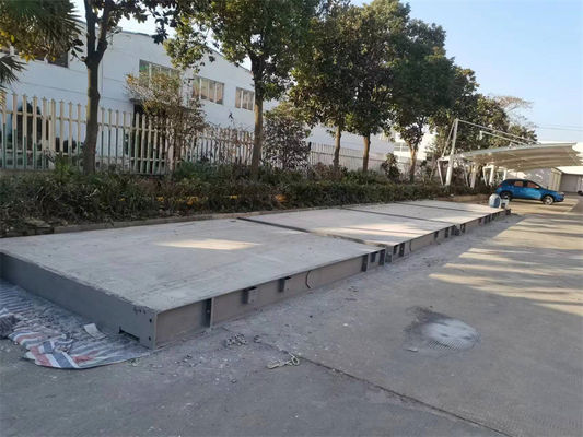 30 toneladas 300 toneladas en una plataforma de pesaje de hormigón de capacidad máxima para la pesaje automática de camiones
