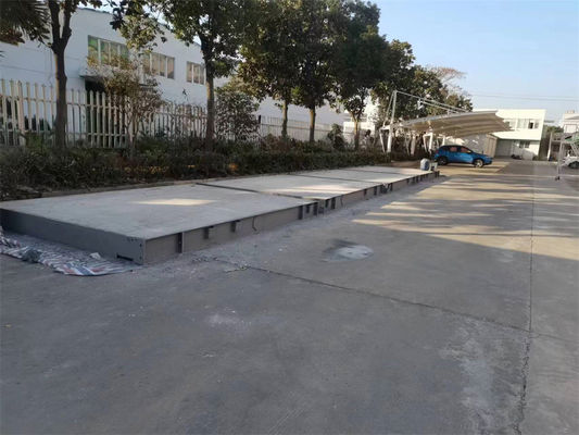 Protección de nivel IP68 Puente de pesaje digital de concreto de 120 t para requisitos personalizados