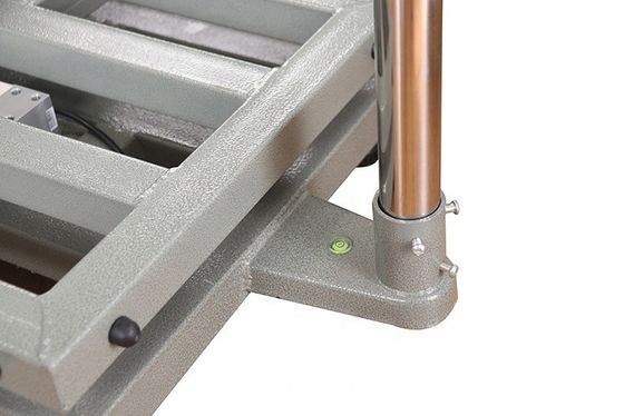 Escala de plataforma digital personalizada de 400 kg con acero al carbono y función de peso de 500 kg