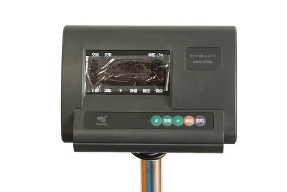 Escala de plataforma digital personalizada de 400 kg con acero al carbono y función de peso de 500 kg