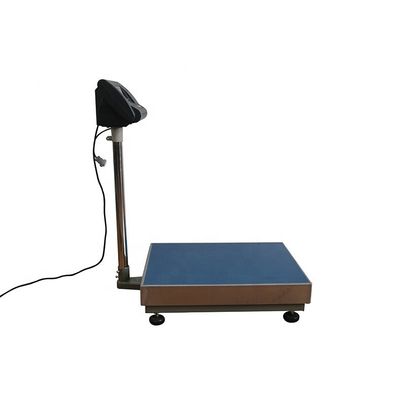 Escala de plataforma de acero al carbono digital soportada por OEM Escala de pesaje con pantalla LCD