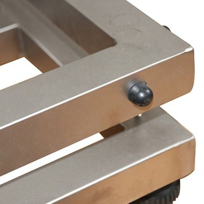 Máquina de pesaje portátil de acero inoxidable de 100 kg/ 300 kg/ 500 kg/ 800 kg con soporte OEM