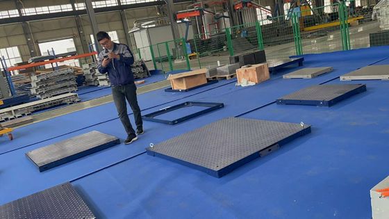 Display de carga o batería Tipo 1.2M 2T Escala de cerdo para animales Soporte personalizado OEM