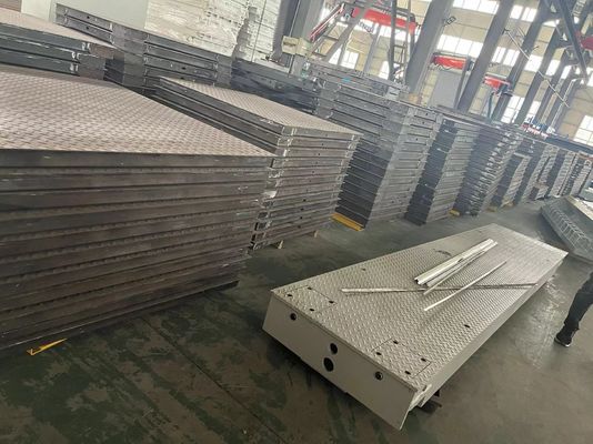 1 tonelada de alta precisión SS de acero inoxidable 1.5M 2000KG Escala de plataforma para el ganado industrial