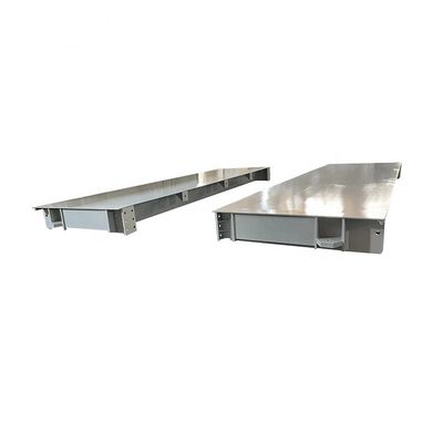Escala de camión de acero carbono de 100 toneladas de espesor de plataforma de 12 mm para necesidades de pesaje de trabajo pesado