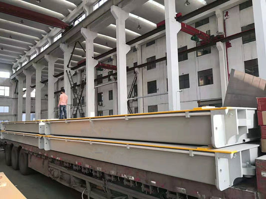 OEM Personalizado 10-250T Capacidad de trabajo pesado 3 * 10M Pesado de camiones Peso de puente