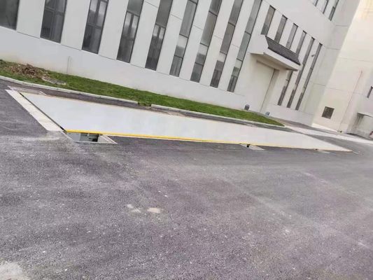 Puente de pesas de camión de alta capacidad de 10-250T con una balanza de pesas pesadas de 16m