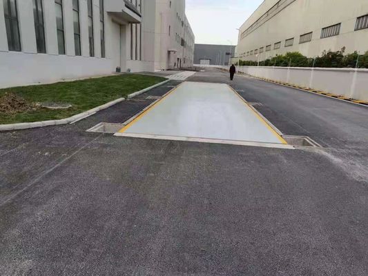 Puente de pesas de camión de alta capacidad de 10-250T con una balanza de pesas pesadas de 16m
