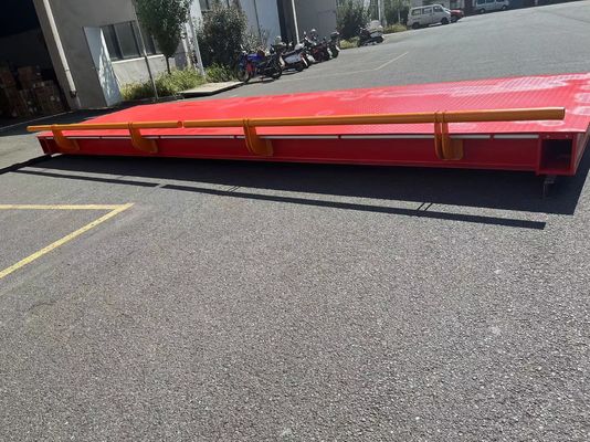 Escala de camión de 3-4 metros con plataforma digital electrónica móvil portátil