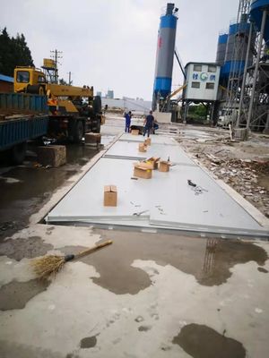 Peso portátil de 80 toneladas con balanza de 30 toneladas y pesaje electrónico de 60 toneladas