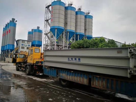 Peso portátil de 80 toneladas con balanza de 30 toneladas y pesaje electrónico de 60 toneladas