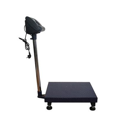 Acero carbono/acero inoxidable Escala de banco de plataforma 300kg Pantalla LCD 110/220V Durable