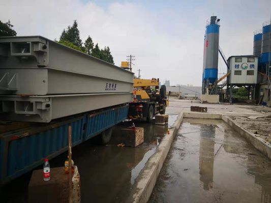 Peso portátil de 80 toneladas con balanza de 30 toneladas y pesaje electrónico de 60 toneladas