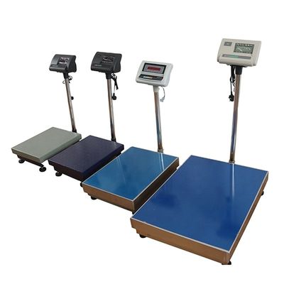 Escala de banco de acero inoxidable personalizada de 300*400mm 450*600 con pantalla LCD impermeable