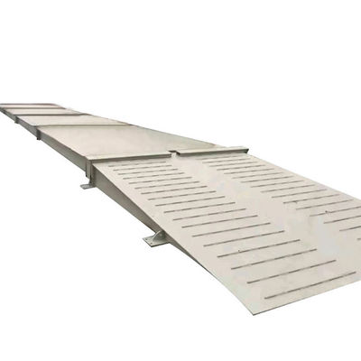 Balanza digital portátil de pesaje de ejes de 10-250T para pesas de camiones pesados