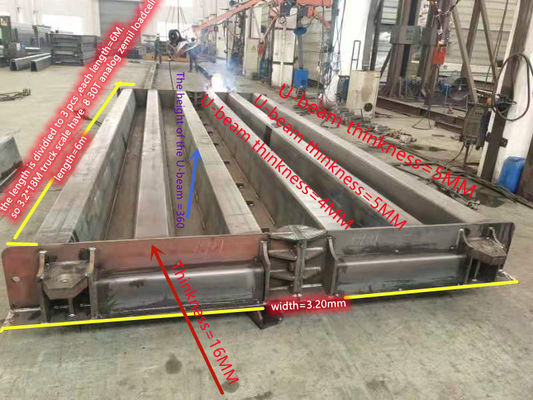 Apoyo personalizado OEM 60T 80T 100T 120T 150T 200T Stainless Steel Weighbridge Truck Scale