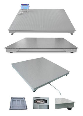 Pantalla LCD de acero inoxidable de 2 pulgadas 1 tonelada Escala de plataforma industrial con tamaño personalizado