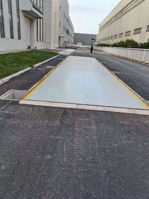 110/220v Acero suave o acero inoxidable 100 toneladas Escala de peso del camión Escala de peso del puente