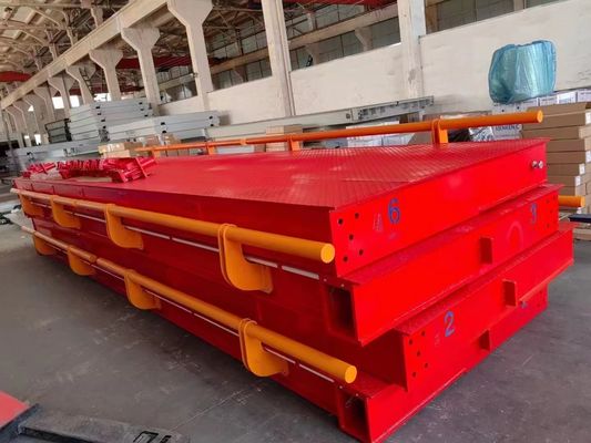 40 toneladas 60 toneladas 50 toneladas Camión de hormigón Puente de pesas de vehículo con sobrecarga de seguridad 125%F.S.