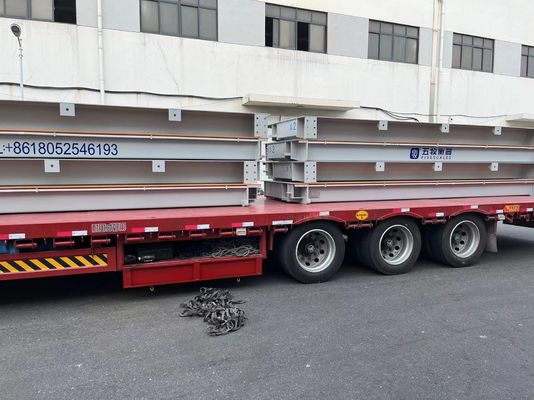 40 toneladas 60 toneladas 50 toneladas Camión de hormigón Puente de pesas de vehículo con sobrecarga de seguridad 125%F.S.