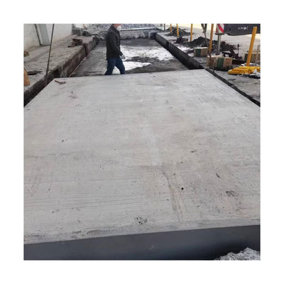 Vehículo pesado de 80 toneladas, puente de pesas tipo pozo con pantalla LED y fuente de alimentación de 220v/50Hz